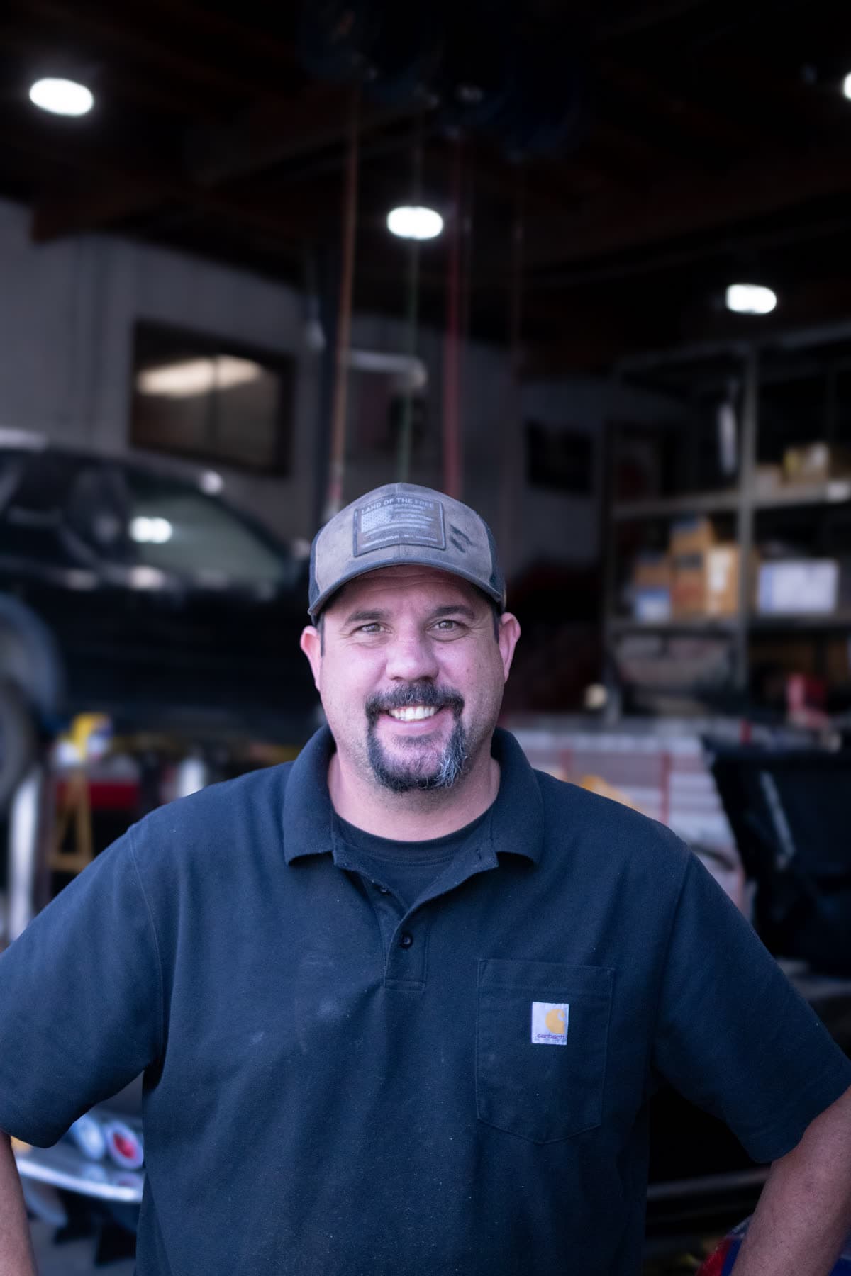 C.T. Montjoy, owner of 6th Street Auto Repair